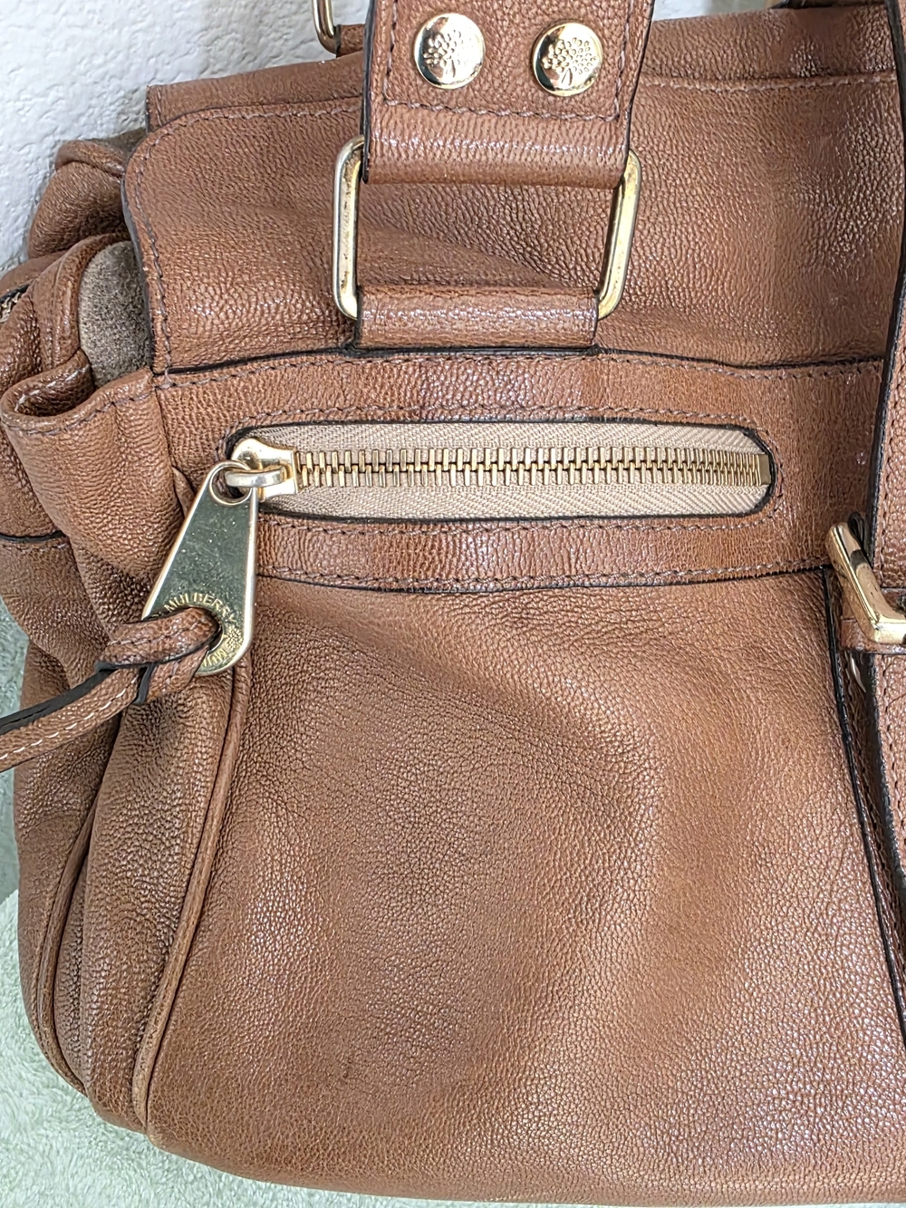 Authentic Vintage Mulberry Blenheim Leather Bag - Picture 12 of 17